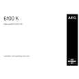 AEG 6100 K Owners Manual AEG 6100 K Owners Manual