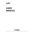 CANON LR1 Owners Manual CANON LR1 Owners Manual