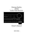 HARMAN KARDON AVR40 Owners Manual HARMAN KARDON AVR40 Owners Manual