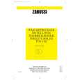 ZANUSSI ZAN TDE 4124 CH Owners Manual ZANUSSI ZAN TDE 4124 CH Owners Manual