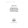 WHIRLPOOL KRLB 1211 Installation Manual WHIRLPOOL KRLB 1211 Installation Manual