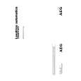 AEG LAV886 E I Owners Manual AEG LAV886 E I Owners Manual