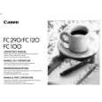 CANON FC100 Owners Manual CANON FC100 Owners Manual