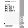 PIONEER DV-2850-S Owners Manual PIONEER DV-2850-S Owners Manual