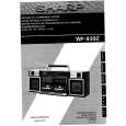 SHARP WF939Z Owners Manual SHARP WF939Z Owners Manual