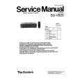 TECHNICS SUV620 Service Manual TECHNICS SUV620 Service Manual