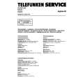 TELEFUNKEN DIGITALE 60 Service Manual TELEFUNKEN DIGITALE 60 Service Manual