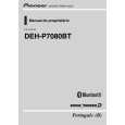 PIONEER DEH-P7080BT/XF/BR Owners Manual PIONEER DEH-P7080BT/XF/BR Owners Manual