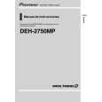 PIONEER DEH-2750MP/XR/EC Owners Manual PIONEER DEH-2750MP/XR/EC Owners Manual