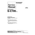 PIONEER SC705E Service Manual PIONEER SC705E Service Manual