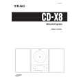 TEAC CD-X8 Owners Manual TEAC CD-X8 Owners Manual
