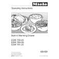 MIELE ESW700-25 Owners Manual MIELE ESW700-25 Owners Manual