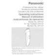 PANASONIC ER147 Owners Manual PANASONIC ER147 Owners Manual
