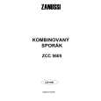 ZANUSSI ZCC5605 Owners Manual ZANUSSI ZCC5605 Owners Manual
