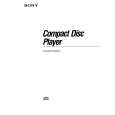 SONY CDP-X55ES Owners Manual SONY CDP-X55ES Owners Manual