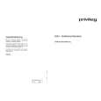 PRIVILEG 485.800 7/40587 Owners Manual PRIVILEG 485.800 7/40587 Owners Manual