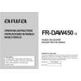 AIWA FR-DAW450 Owners Manual AIWA FR-DAW450 Owners Manual