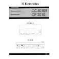ELECTROLUX CC4010E Owners Manual ELECTROLUX CC4010E Owners Manual