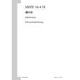 AEG S16TK4 Owners Manual AEG S16TK4 Owners Manual