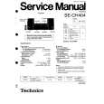 TECHNICS SECH404 Service Manual TECHNICS SECH404 Service Manual