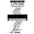 CASIO CPS-700 Instrukcja Obsługi CASIO CPS-700 Instrukcja Obsługi