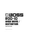 BOSS ROD-10 Owners Manual BOSS ROD-10 Owners Manual