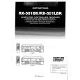 JVC RX-501LBK Owners Manual JVC RX-501LBK Owners Manual