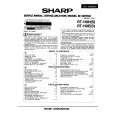 SHARP RT110H/S/E Service Manual SHARP RT110H/S/E Service Manual