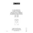 ZANUSSI ZWF1400 Owners Manual ZANUSSI ZWF1400 Owners Manual