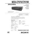 SONY MDXC7970 Service Manual SONY MDXC7970 Service Manual