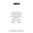 ZANUSSI ZHQ631N Owners Manual ZANUSSI ZHQ631N Owners Manual