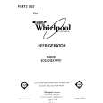 WHIRLPOOL ED25DQXVP01 Parts Catalog WHIRLPOOL ED25DQXVP01 Parts Catalog