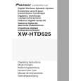PIONEER XW-HTD525 Owners Manual PIONEER XW-HTD525 Owners Manual
