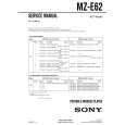 SONY MZE62 Service Manual SONY MZE62 Service Manual