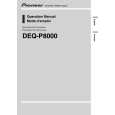 PIONEER DEQ-P8000 Owners Manual PIONEER DEQ-P8000 Owners Manual
