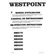 WEST FROST WBH170 Owners Manual WEST FROST WBH170 Owners Manual