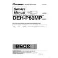 PIONEER DEHP80MPEW Service Manual PIONEER DEHP80MPEW Service Manual