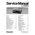PANASONIC CQ858EG Service Manual PANASONIC CQ858EG Service Manual