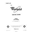 WHIRLPOOL LE5725XPW0 Parts Catalog WHIRLPOOL LE5725XPW0 Parts Catalog