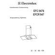 ELECTROLUX EFC9476X/S Owners Manual ELECTROLUX EFC9476X/S Owners Manual