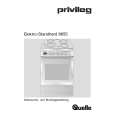 PRIVILEG 8655 Owners Manual PRIVILEG 8655 Owners Manual