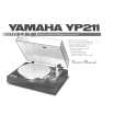 YAMAHA YP211 Instrukcja Obsługi YAMAHA YP211 Instrukcja Obsługi