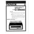 PIONEER C-3500 Owners Manual PIONEER C-3500 Owners Manual