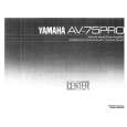 YAMAHA AV-75PRO Instrukcja Obsługi YAMAHA AV-75PRO Instrukcja Obsługi