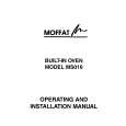 TRICITY BENDIX MS016B Owners Manual TRICITY BENDIX MS016B Owners Manual