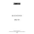 AEG ZBQ365 Owners Manual AEG ZBQ365 Owners Manual