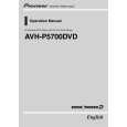 PIONEER AVH-P5700DVD/UC Owners Manual PIONEER AVH-P5700DVD/UC Owners Manual