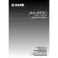 YAMAHA AX-596 Owners Manual YAMAHA AX-596 Owners Manual