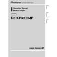 PIONEER DEH-P3900MP/XS/UC Owners Manual PIONEER DEH-P3900MP/XS/UC Owners Manual