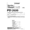 PIONEER PD-J520 Service Manual PIONEER PD-J520 Service Manual